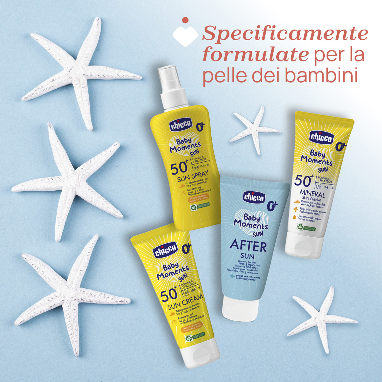 SPF 50+ Latte Solare Spray. Protezione molto alta. Chicco - 7