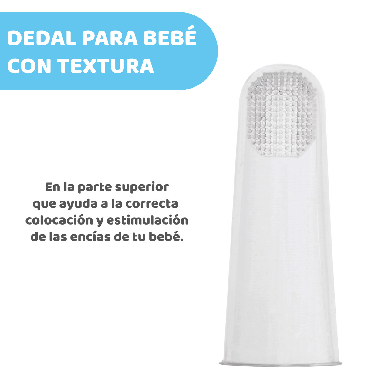 Chicco gel de encías y dedal para bebé null - 2