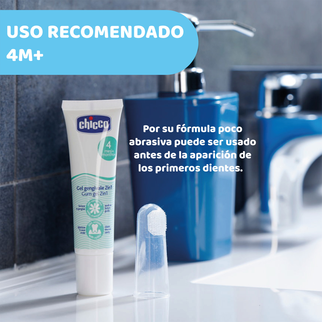 Chicco gel de encías y dedal para bebé null - 5