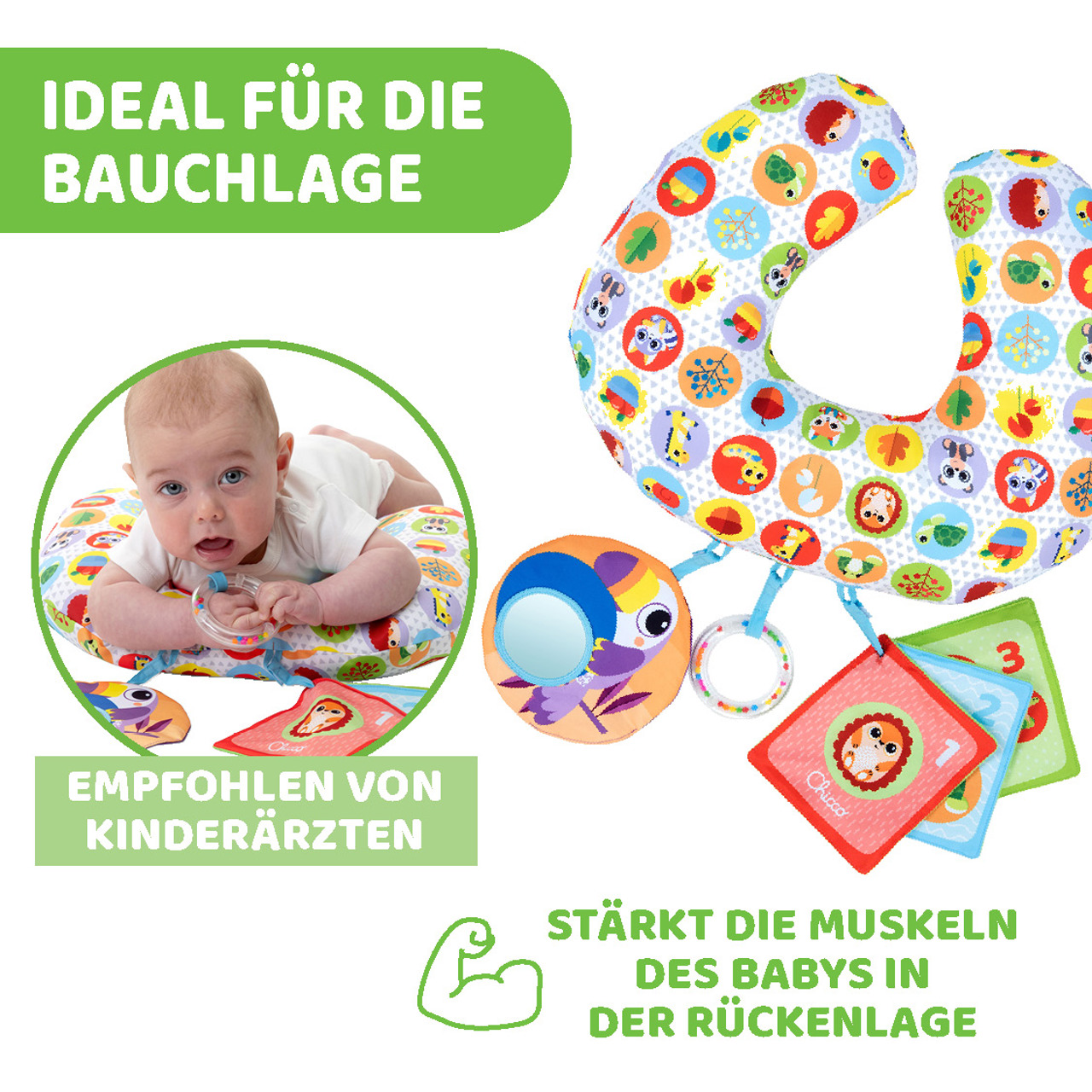 Spielkissen Animal Tummy Time null - 2