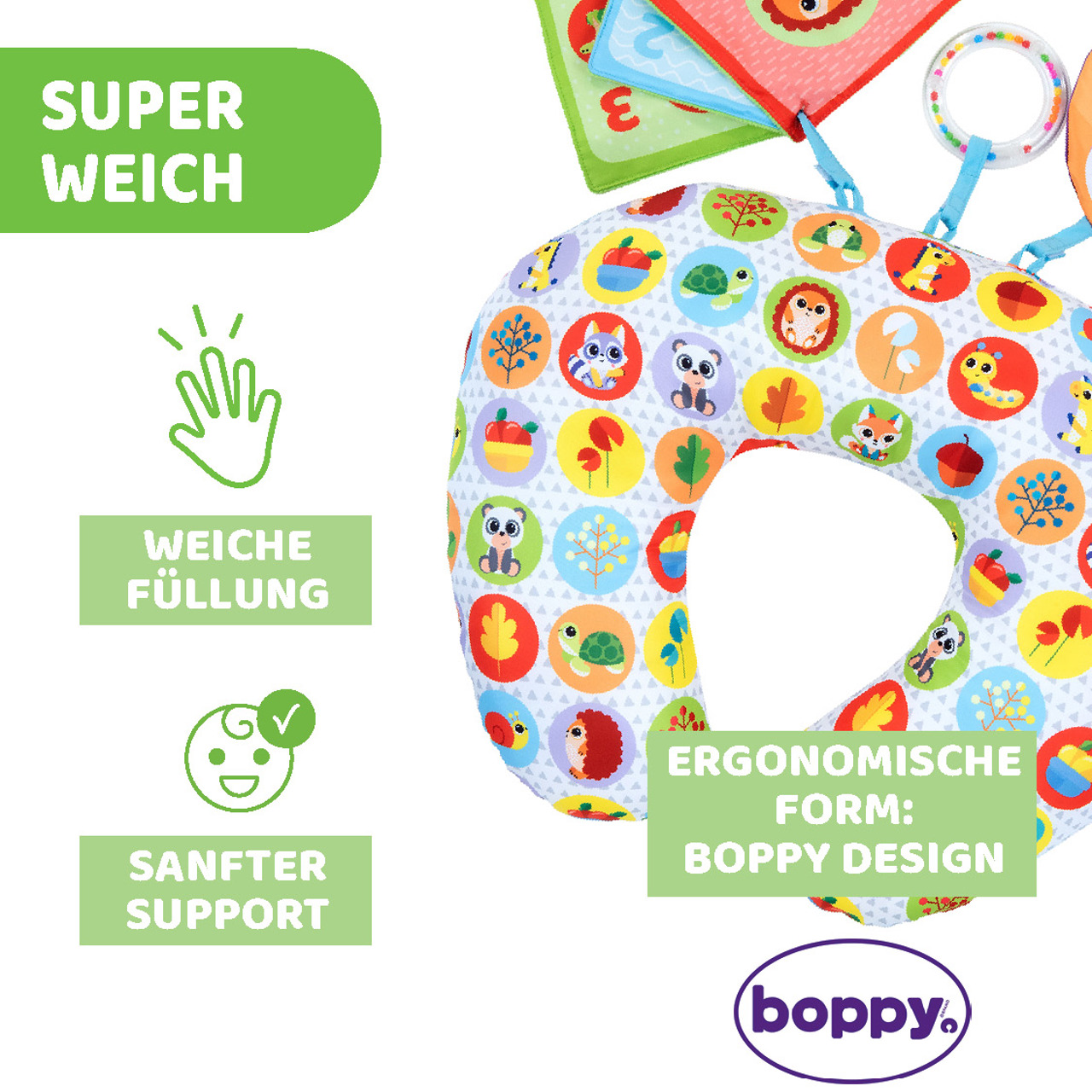 Spielkissen Animal Tummy Time null - 3