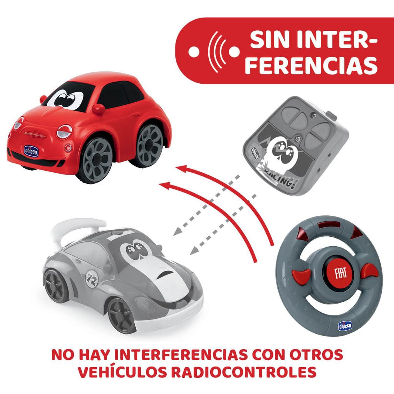Fiat 500 RC Coche Radiocontrol Chicco - 5