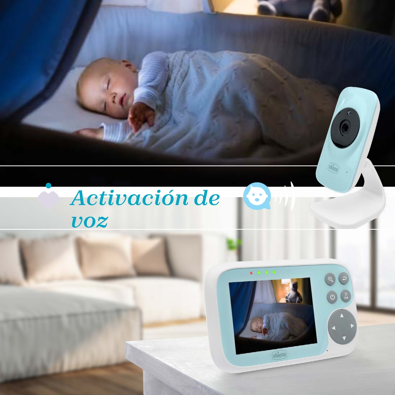 Video Baby Monitor Start Chicco - 3