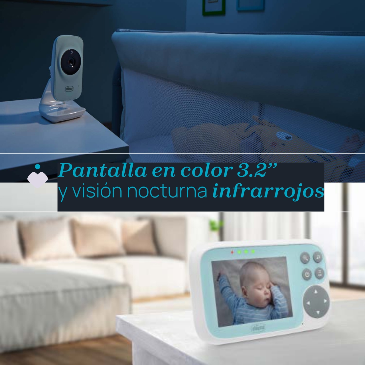 Video Baby Monitor Start Chicco - 1