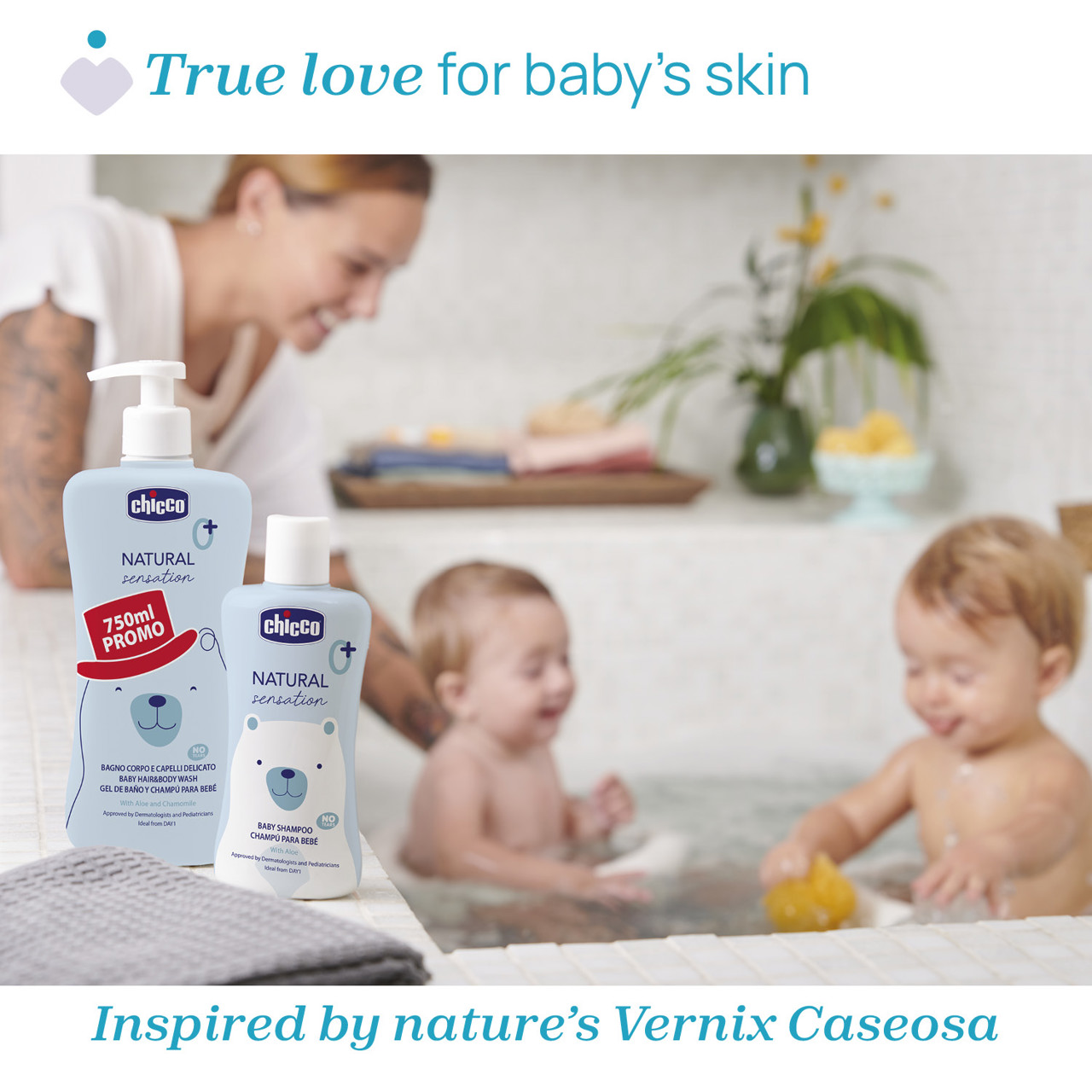 Gel de cabello y cuerpo Natural Sensation 750ml Chicco - 2