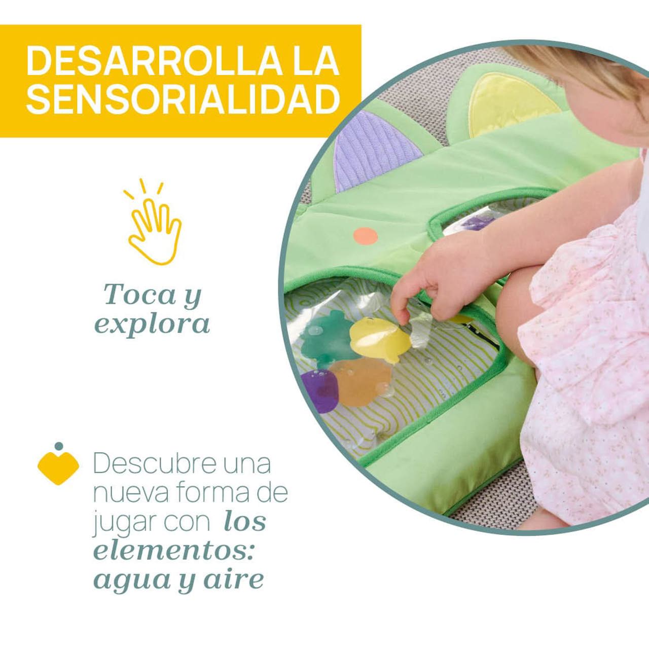 Cocodrilo alfombra de agua sensorial null - 3