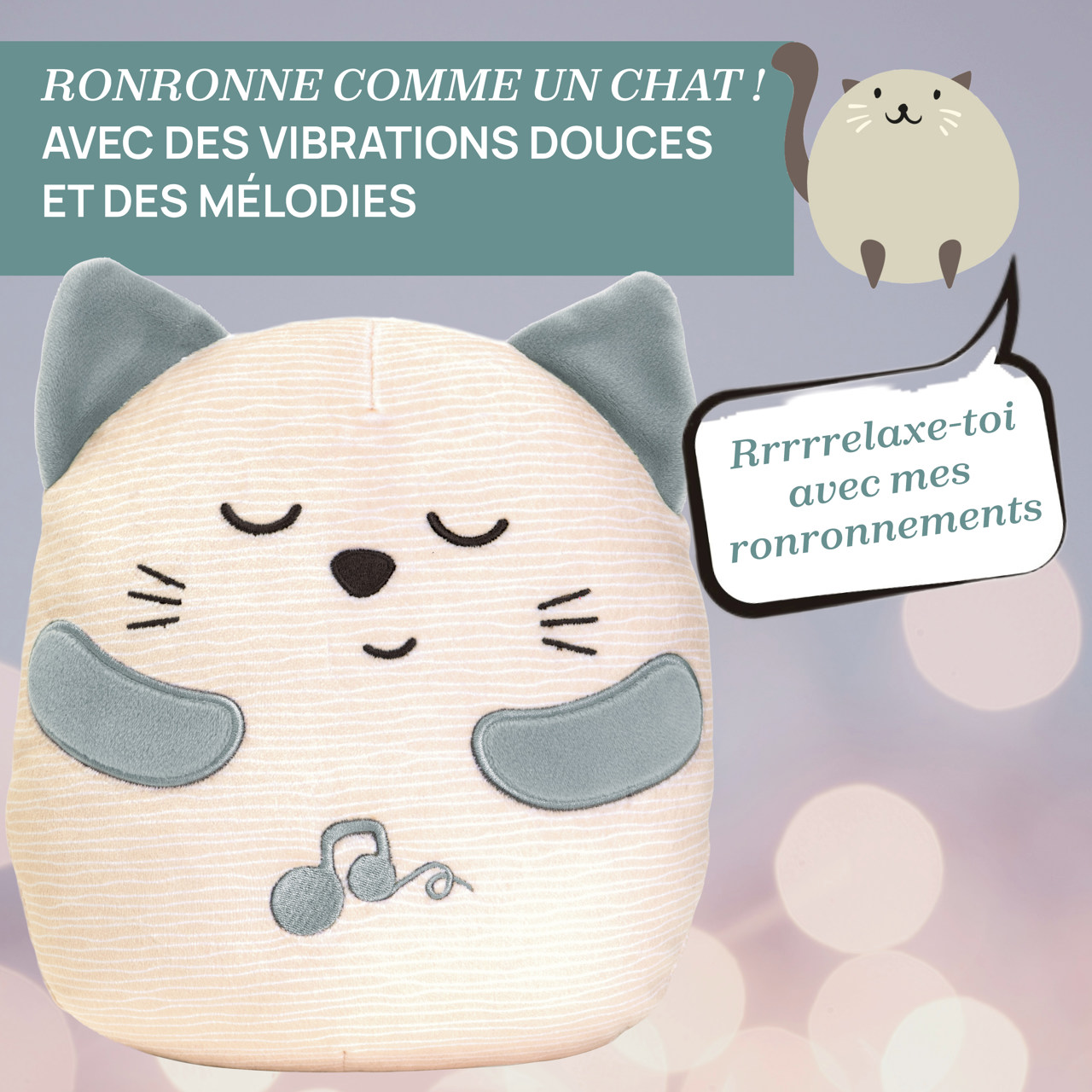 Peluche Chaton Chicco - 7