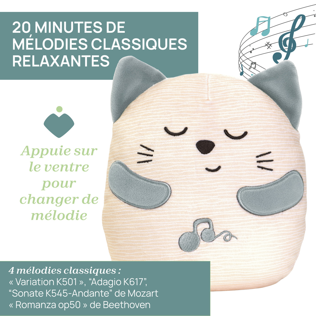 Peluche Chaton Chicco - 8