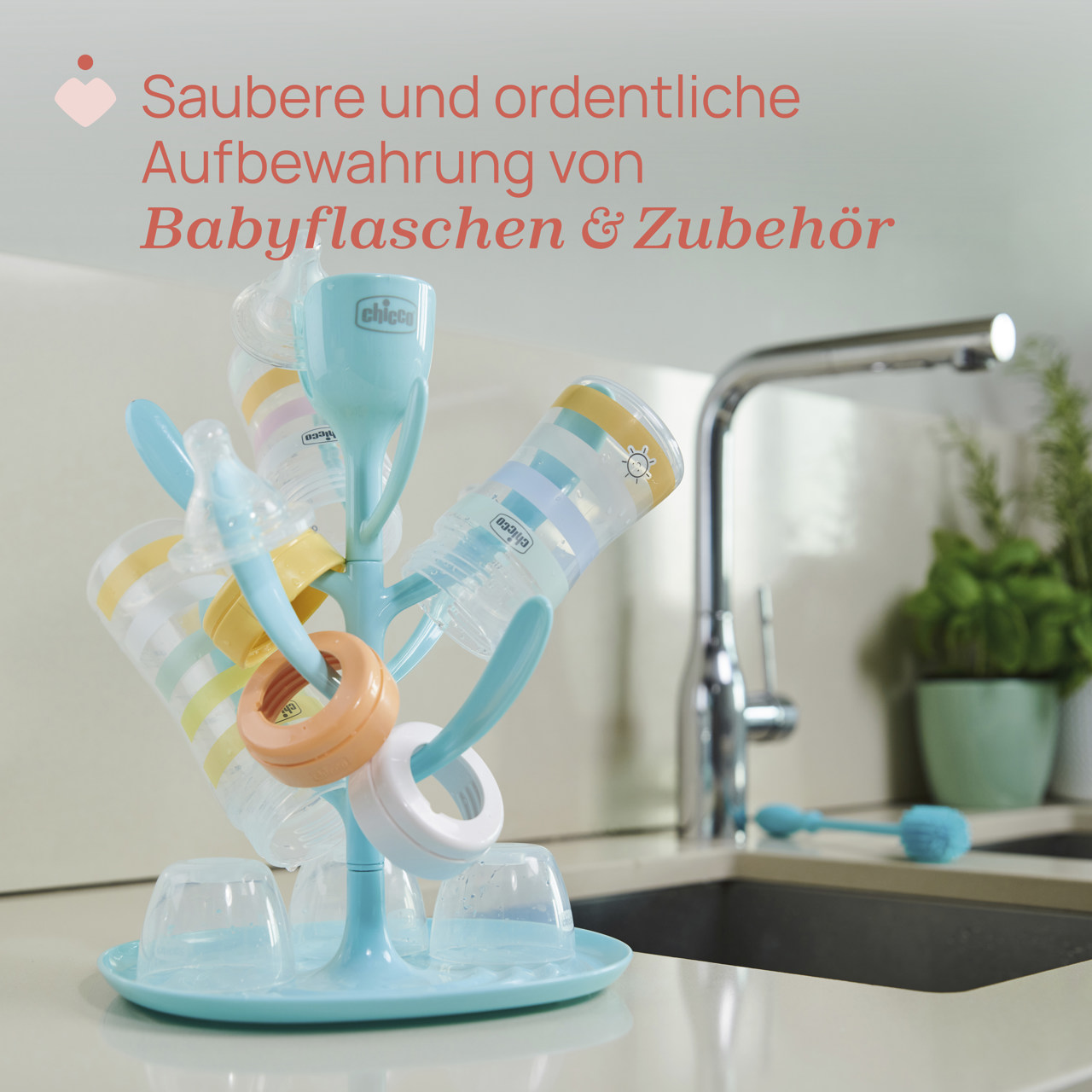 Trockenständer für Babyflaschen null - 1