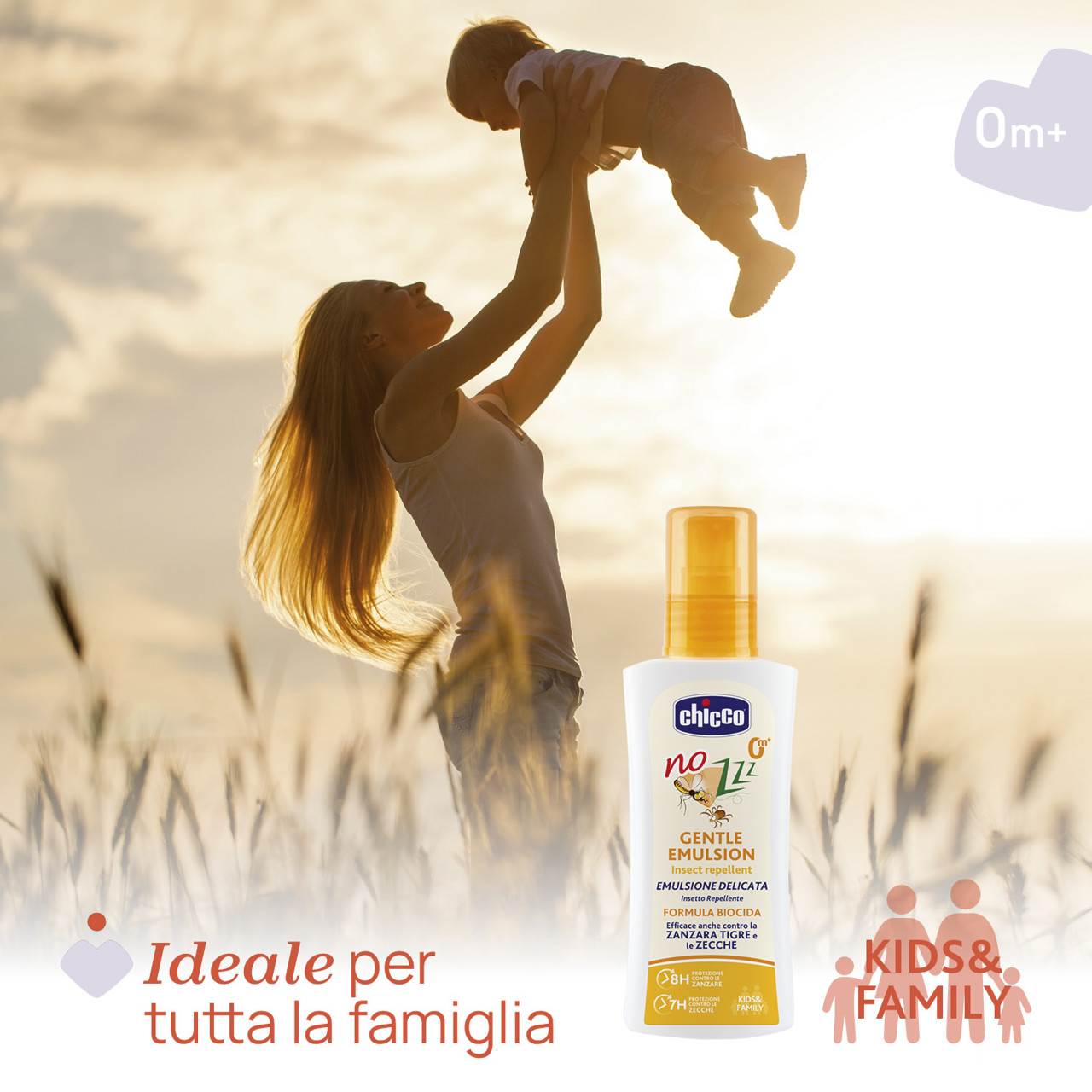 Chicco NoZzz Emulsione Delicata Insetto repellente Chicco - 1
