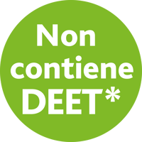 Non contiene DEET.