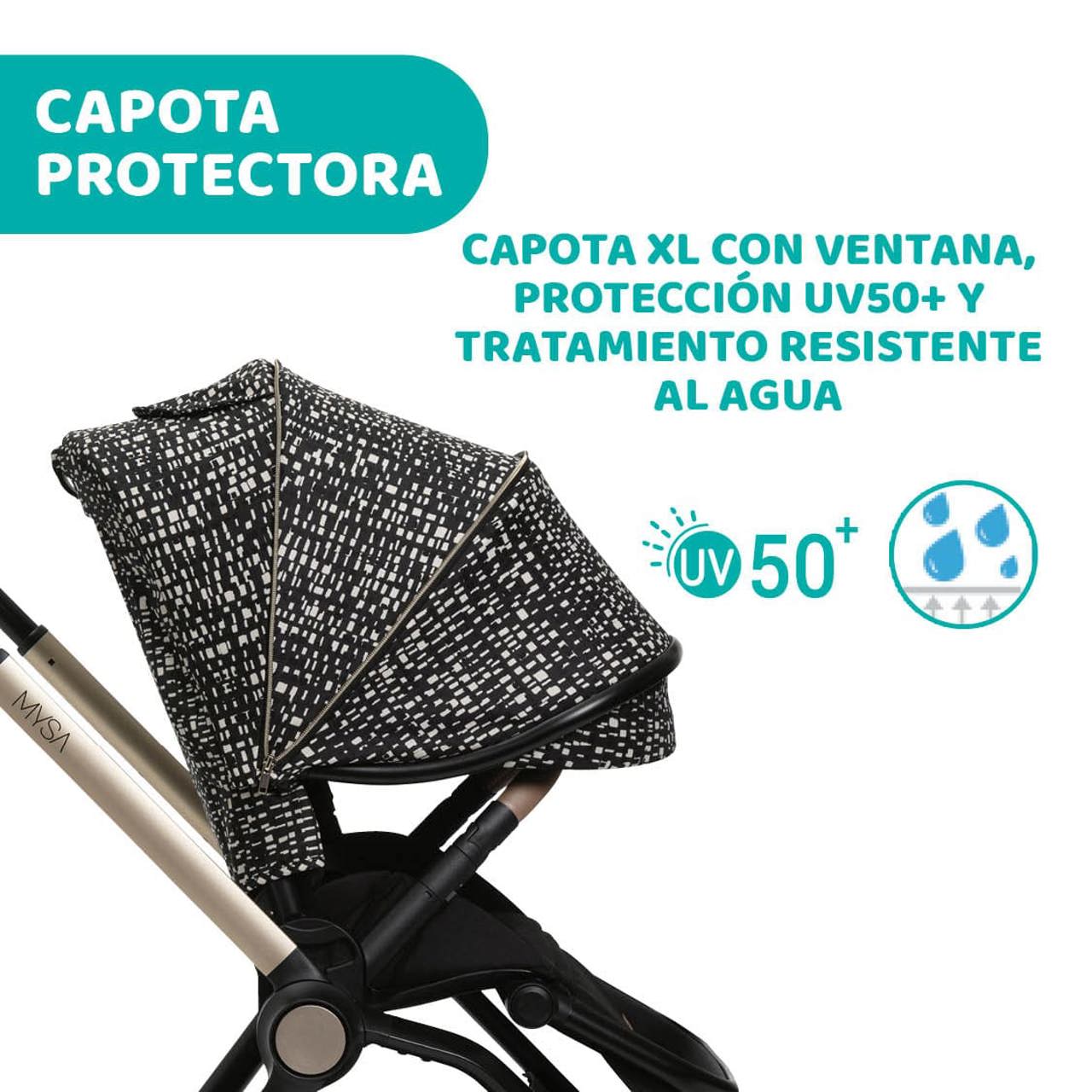 Carrito Mysa i-Size Glam Re Lux Eco+ 3 Piezas Chicco - 11