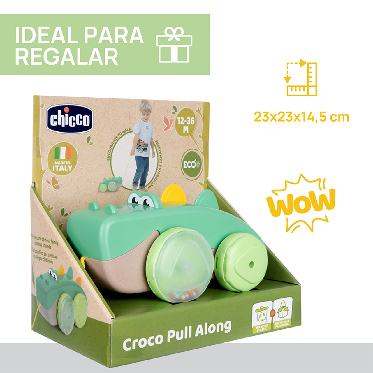 Croco Pull Along ECO+ null - 7