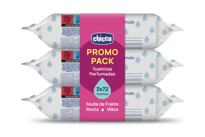 3-PACK TOALHITAS PERFUMADAS