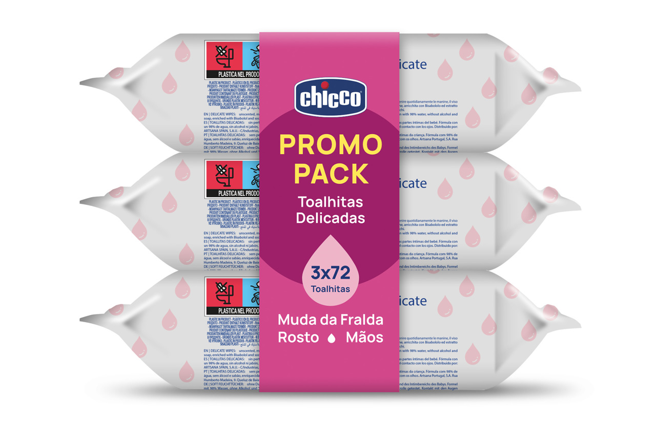 3-PACK TOALHITAS DELICADAS Chicco - 0