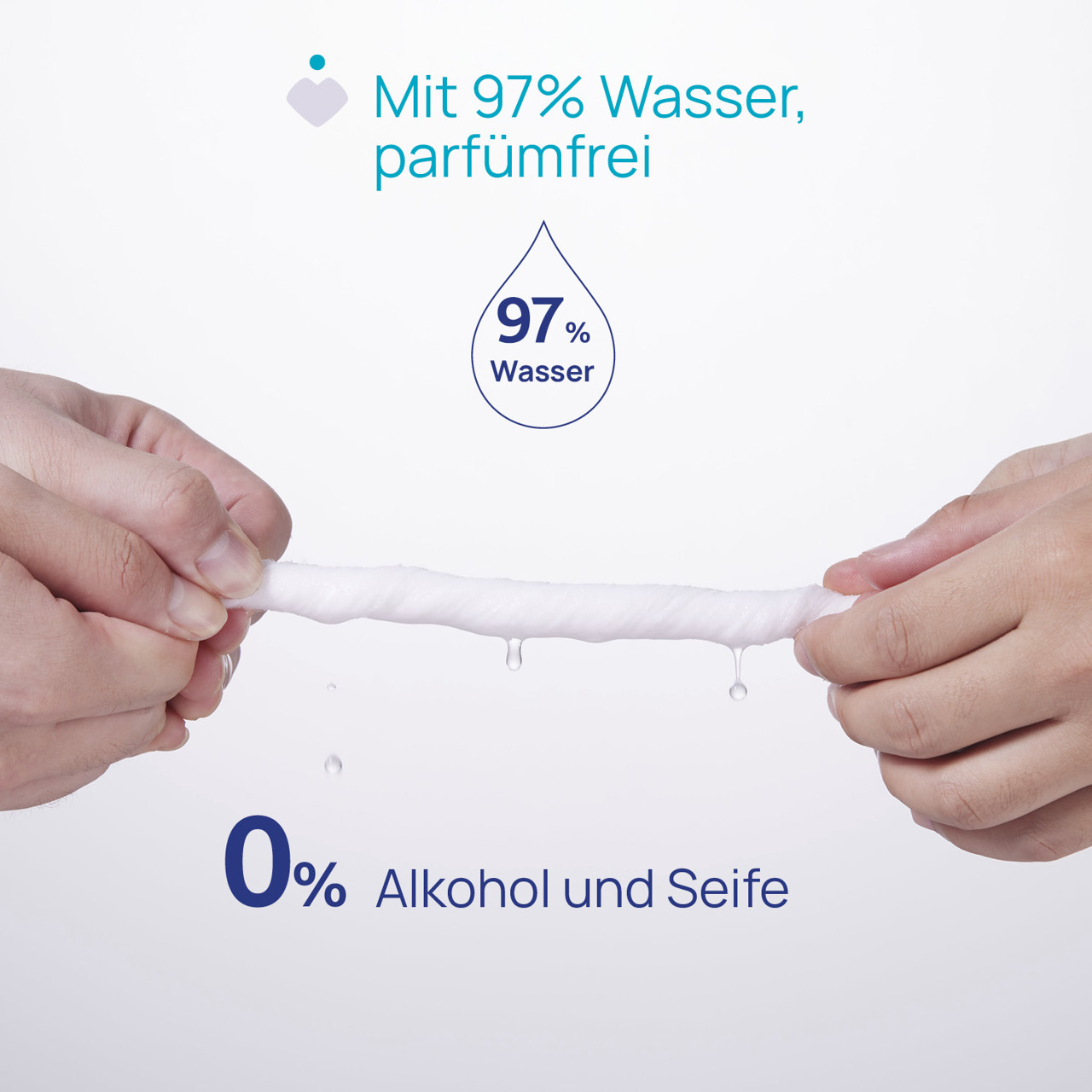 Biologisch abbaubare Feuchttücher mit Clipverschluss null - 4