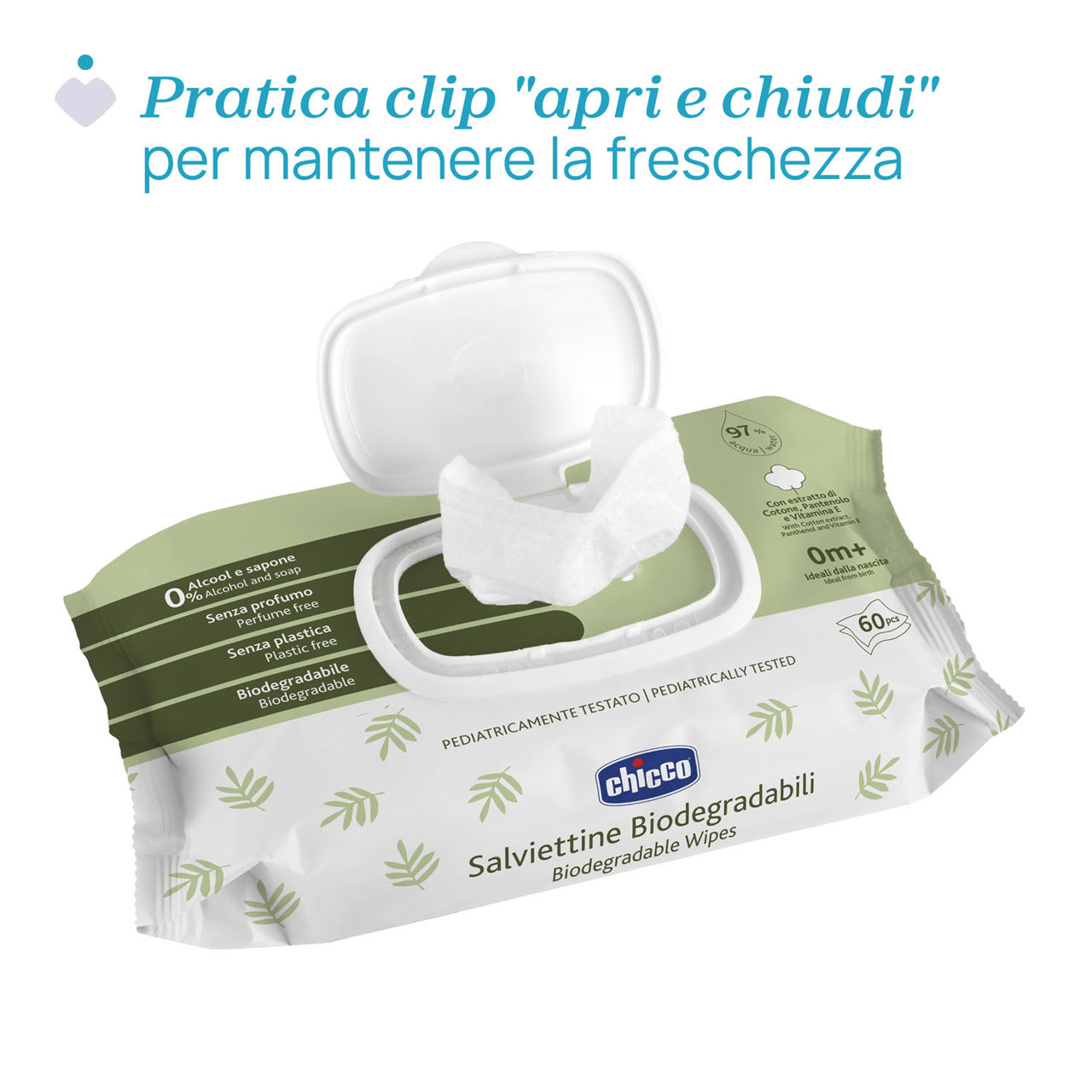 Salviettine Biodegradabili Chicco - 2
