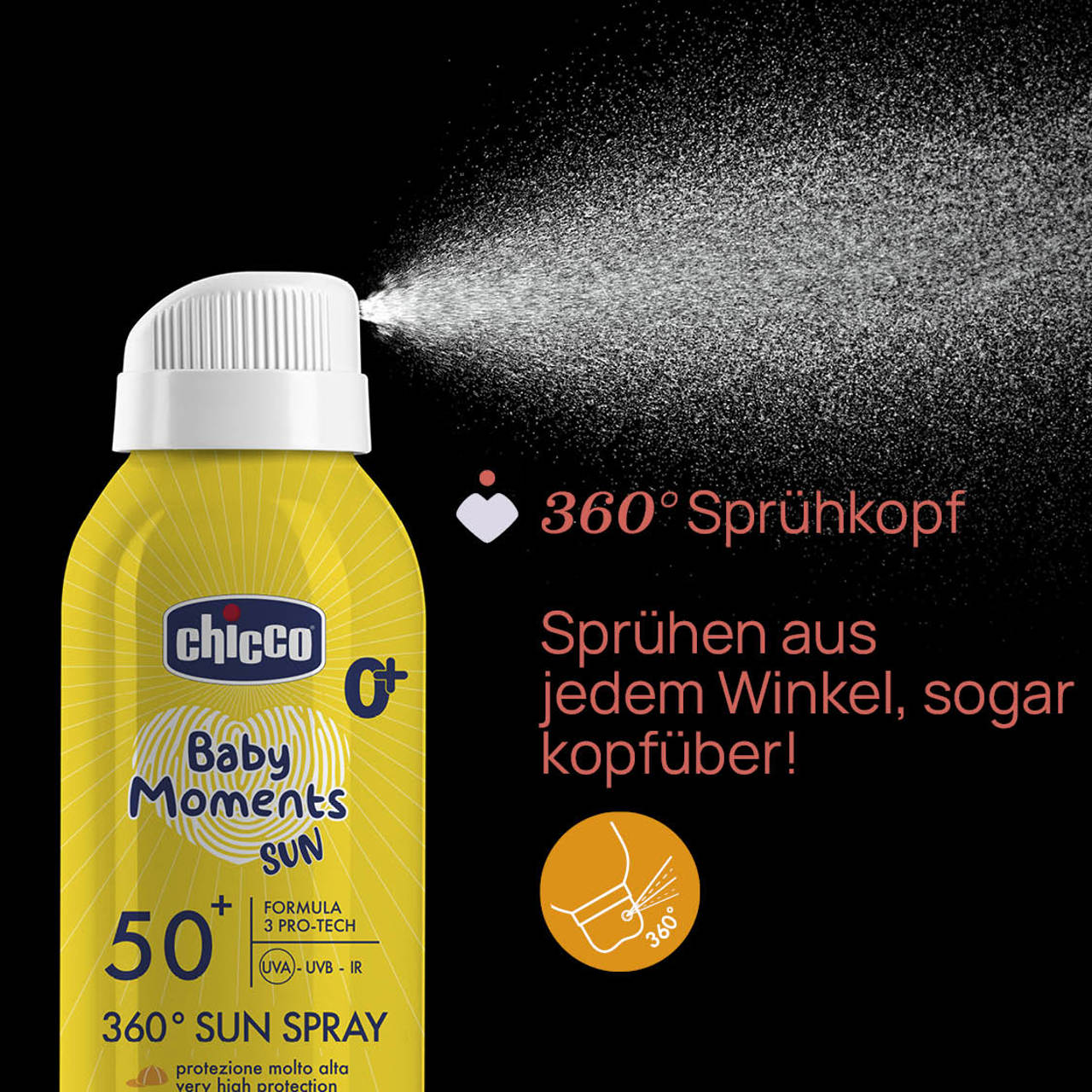 360 Sonnen Spray SPF 50+ null - 1