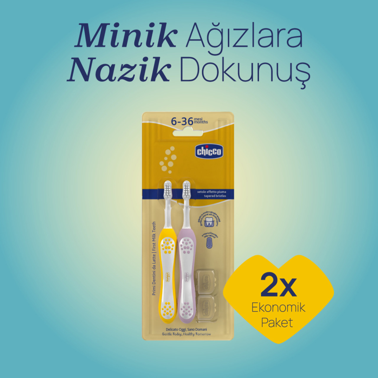 2'Lİ DİŞ FIR&Ccedil;ASI 6-36 AY  null - 1