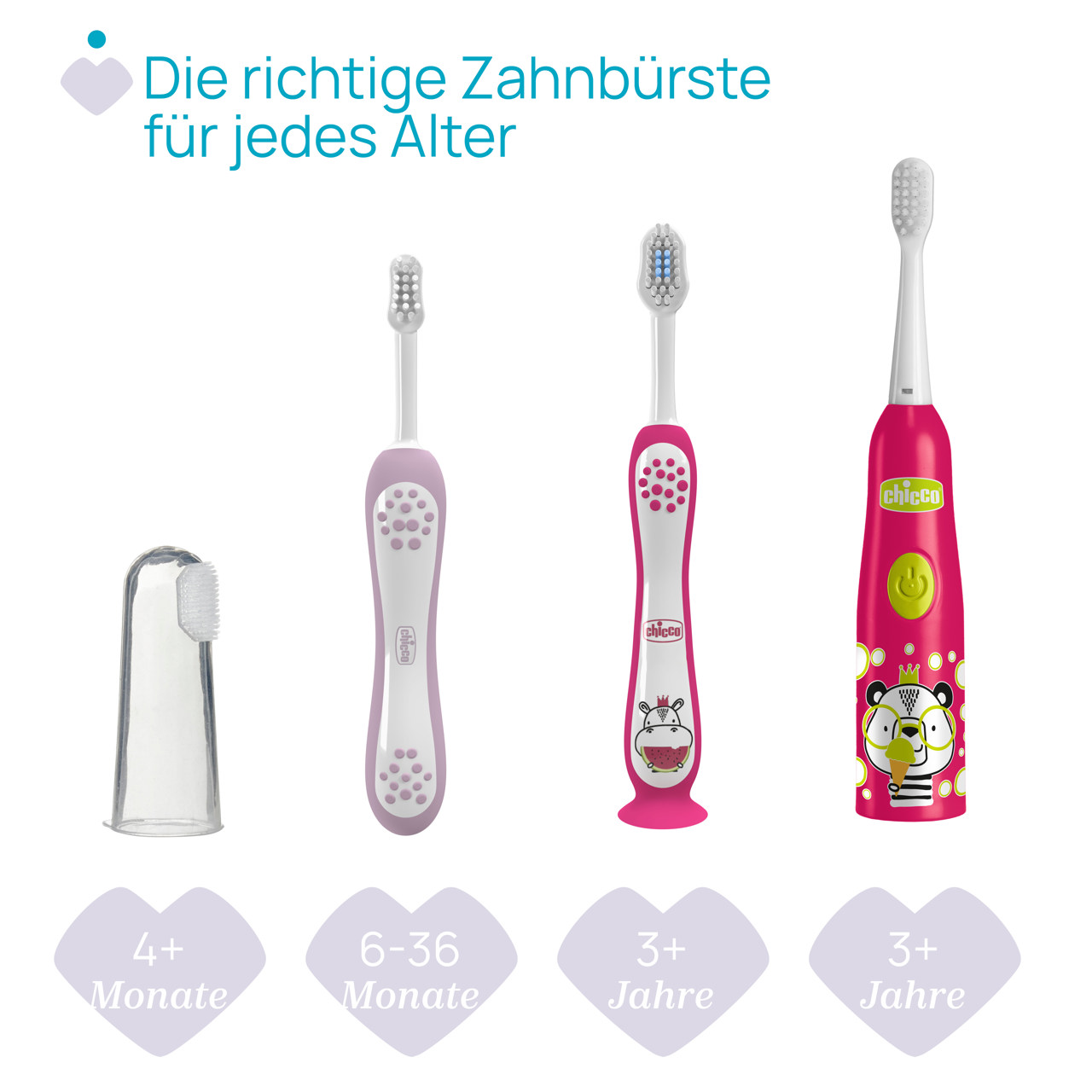 Zahnb&uuml;rste ab 3 Jahren null - 9