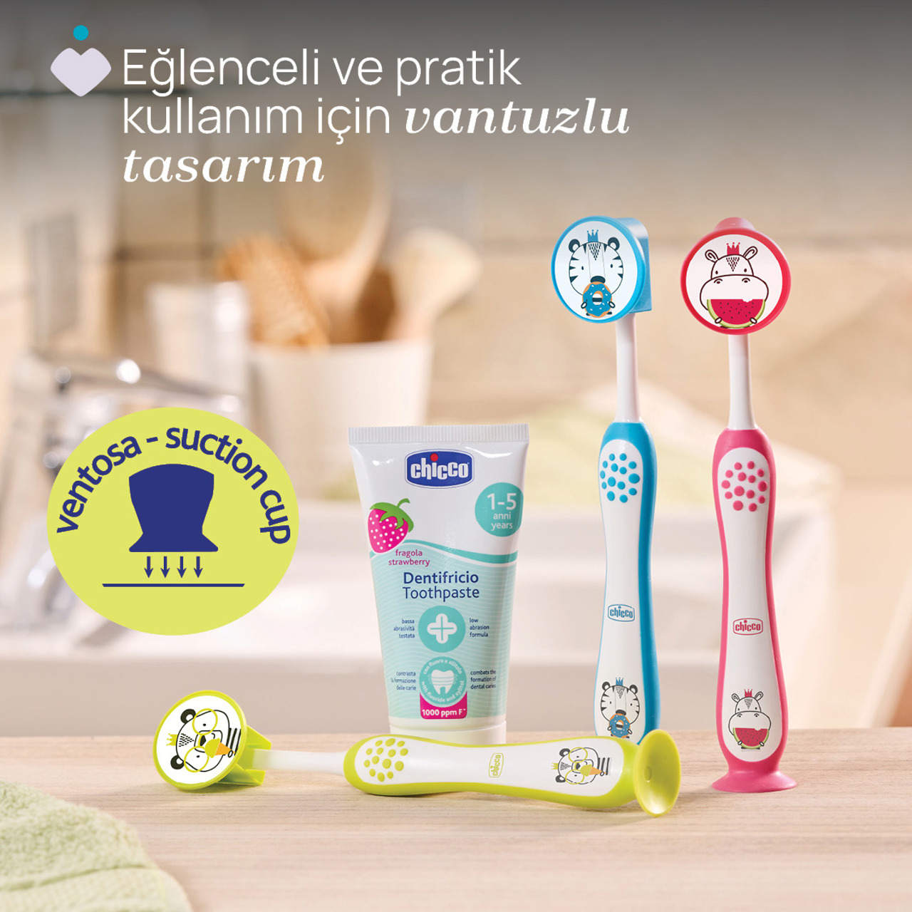 2'Lİ DİŞ FIR&Ccedil;ASI 3-6 YAŞ  null - 5