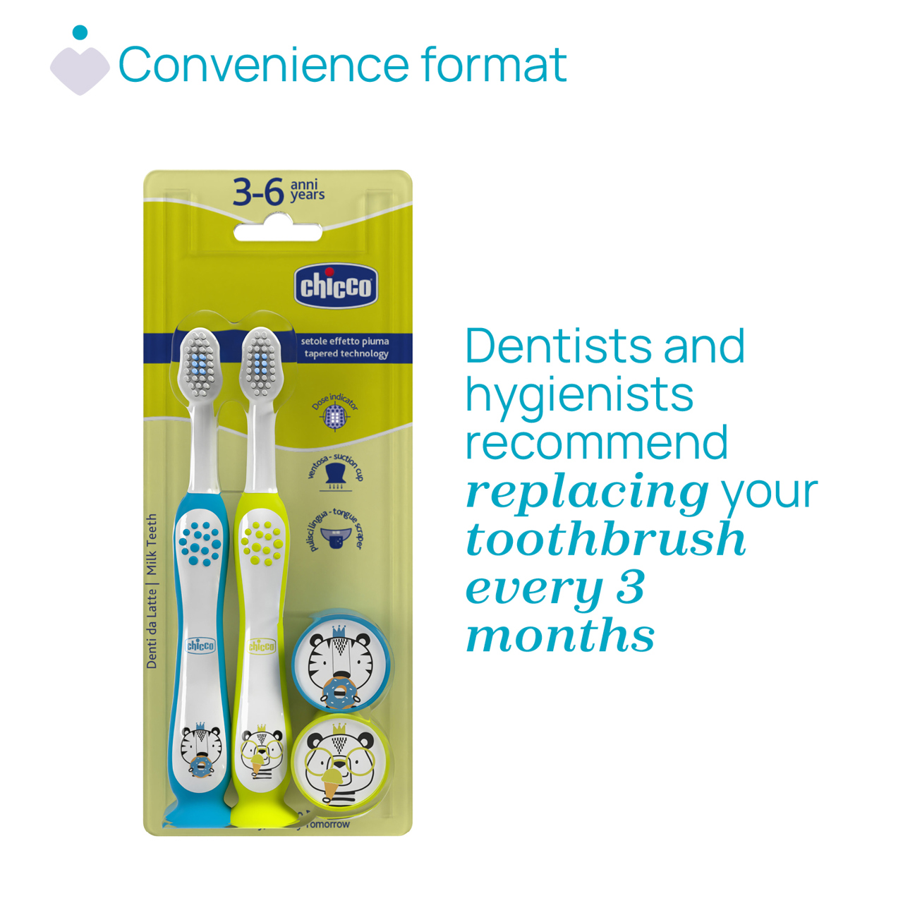 Bipack cepillo de dientes 3-6Y null - 1