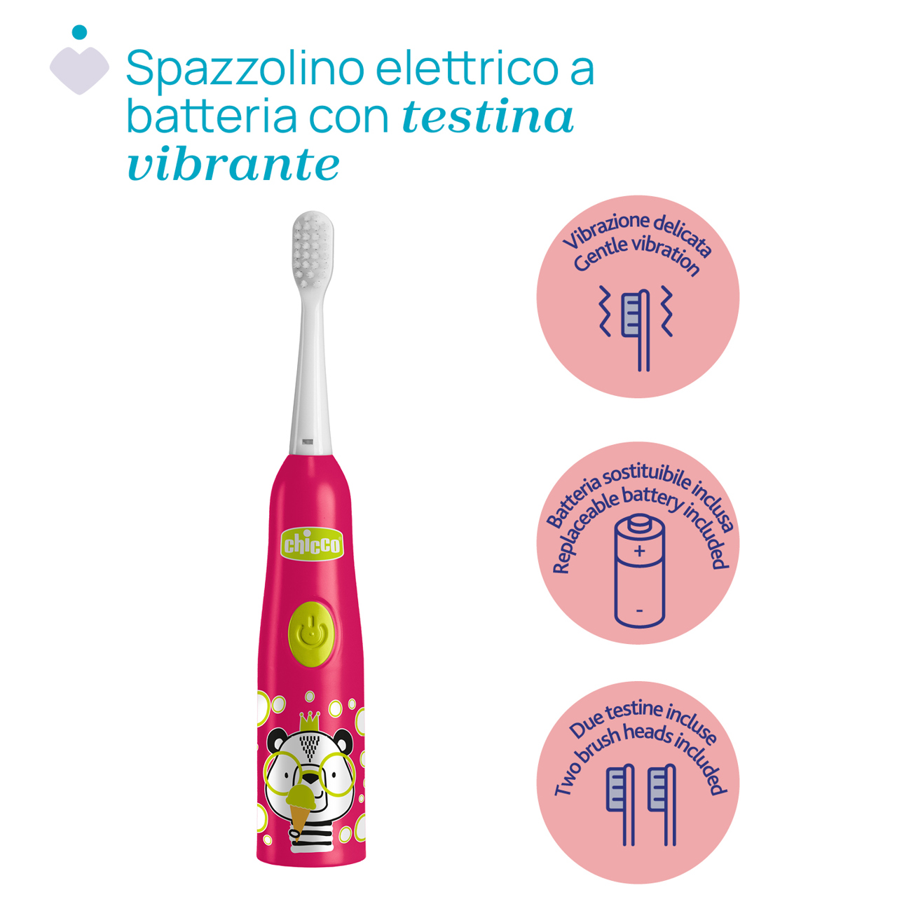 Spazzolino elettrico tigre 3 anni null - 1