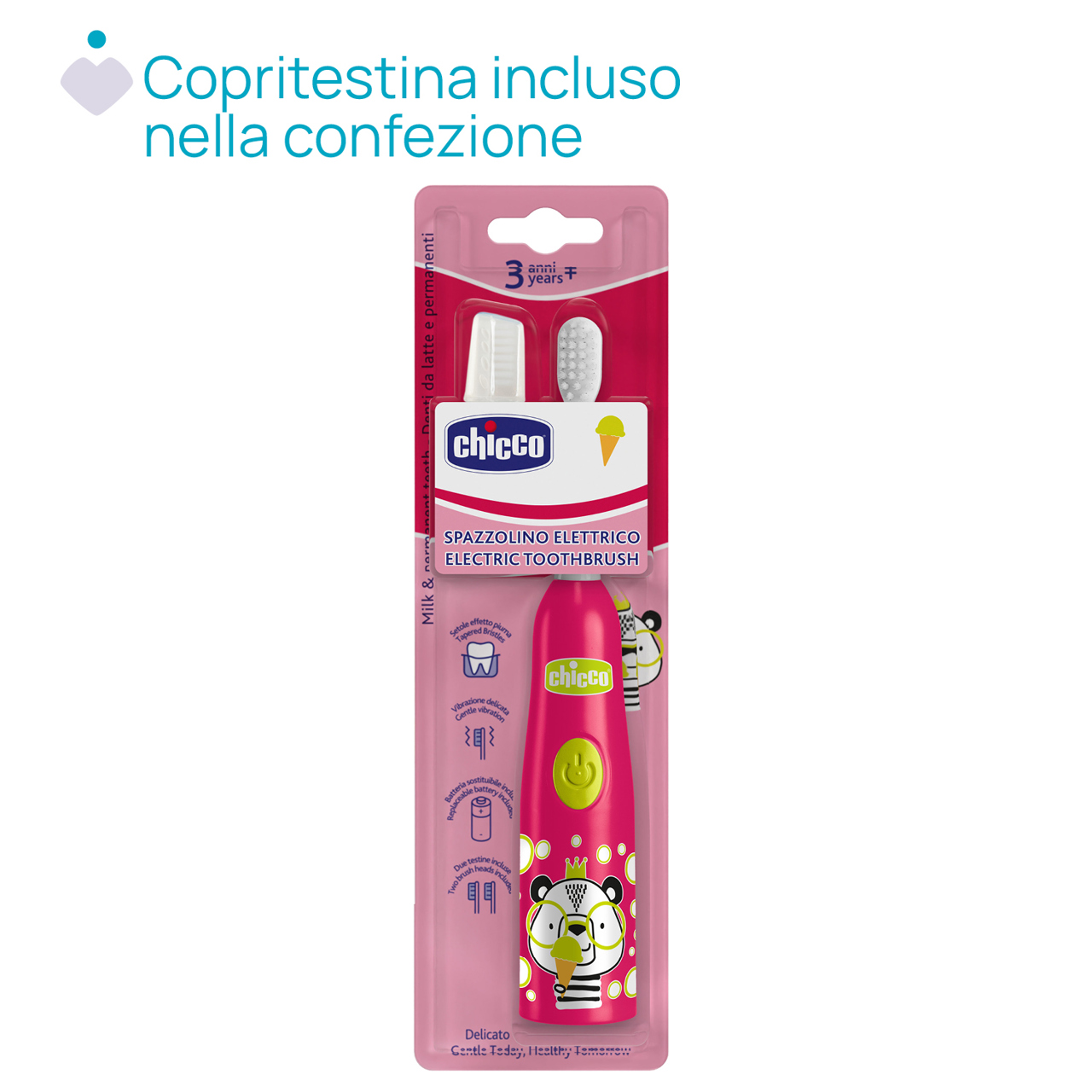 Spazzolino elettrico tigre 3 anni null - 4