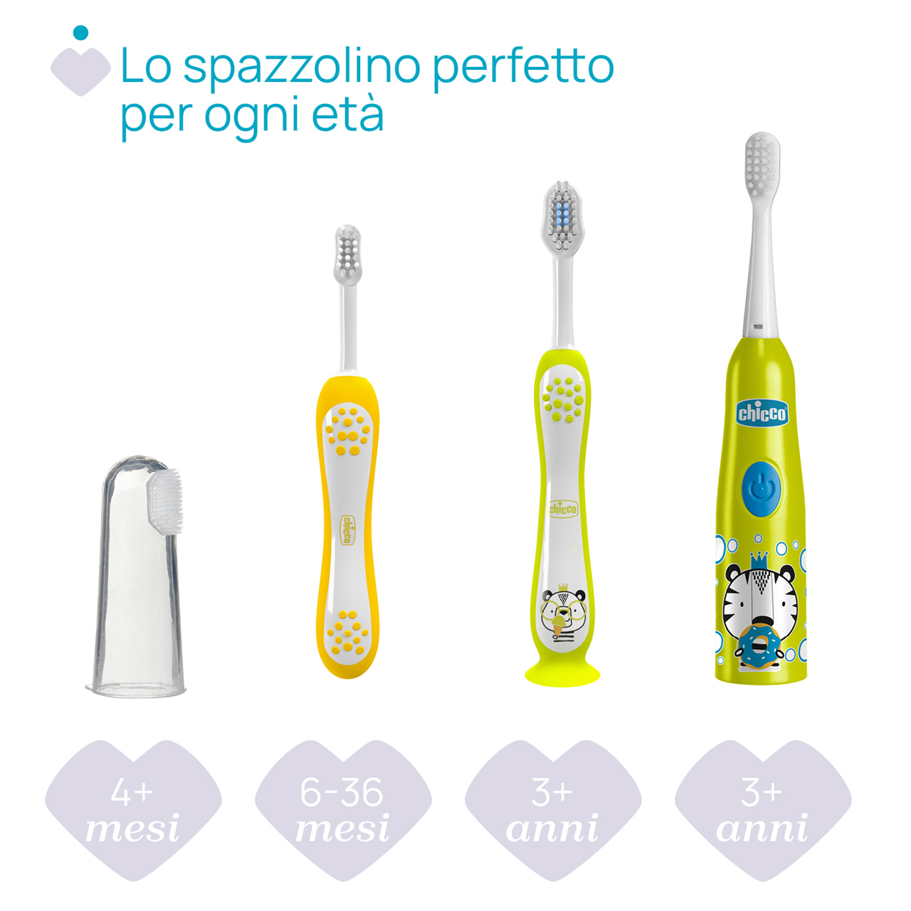 Spazzolino elettrico tigre 3 anni null - 4