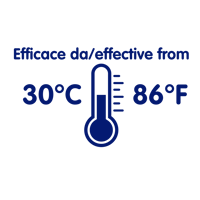Efficace già a basse temperature