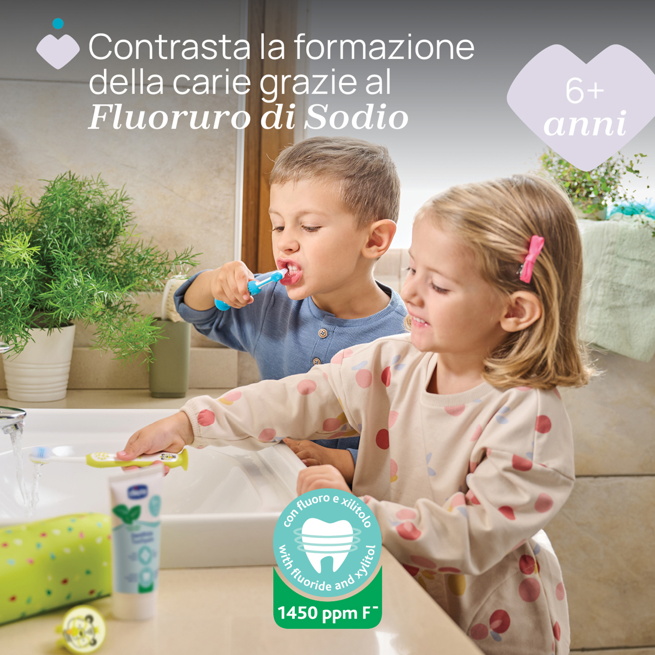 Dentifricio Menta Dolce Chicco - 1