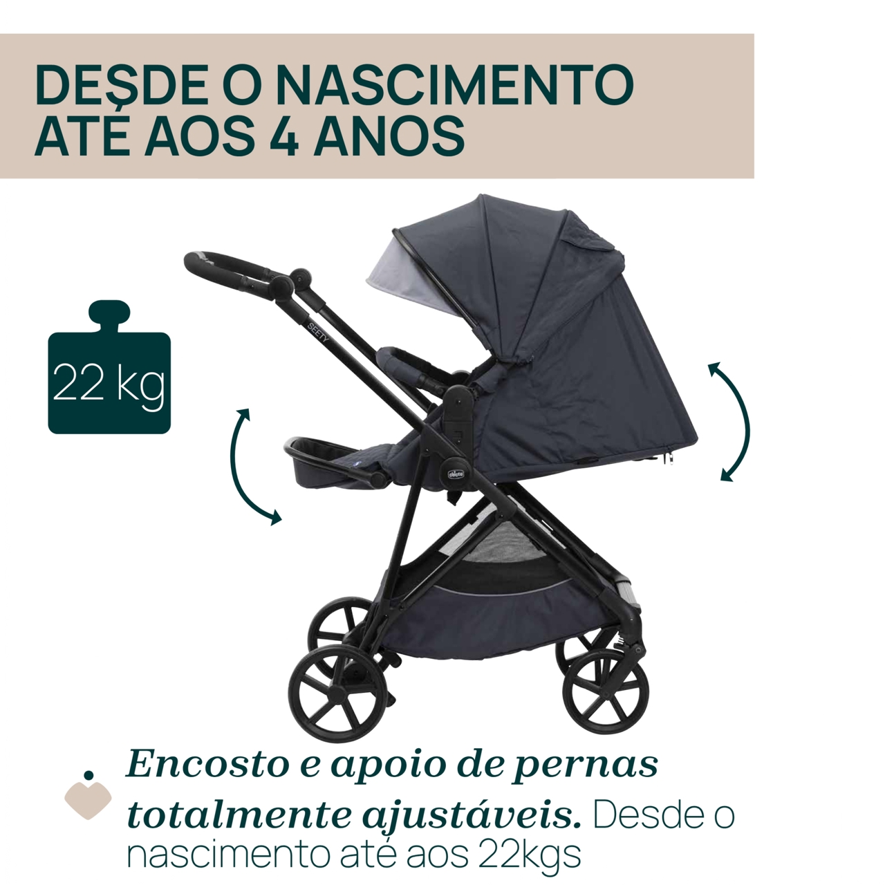 Trio Seety com Kory Essential i-Size Chicco - 5