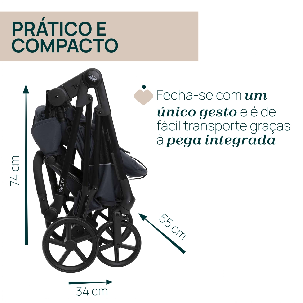 Trio Seety com Kory Essential i-Size Chicco - 6