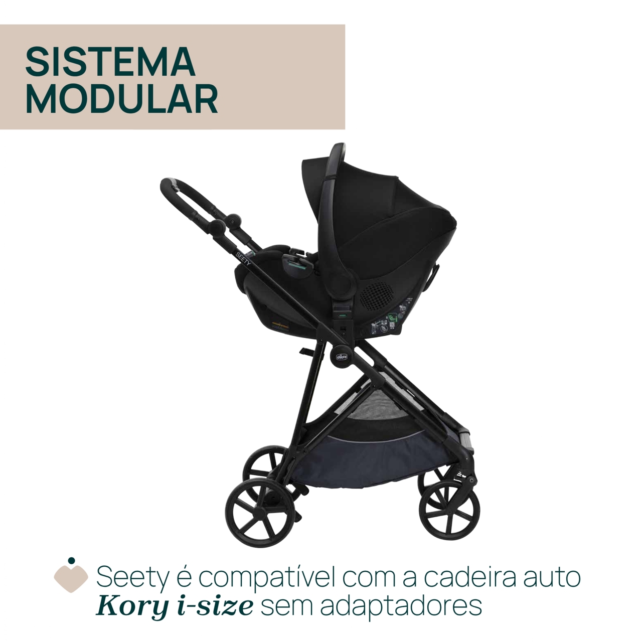 Trio Seety com Kory Essential i-Size Chicco - 8
