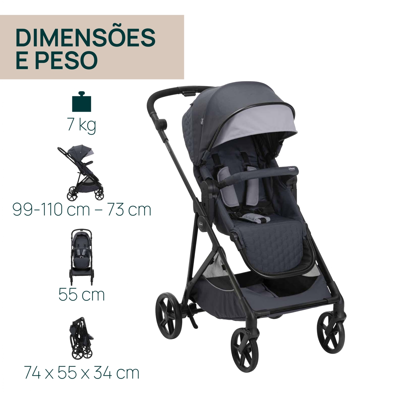 Trio Seety com Kory Essential i-Size Chicco - 10