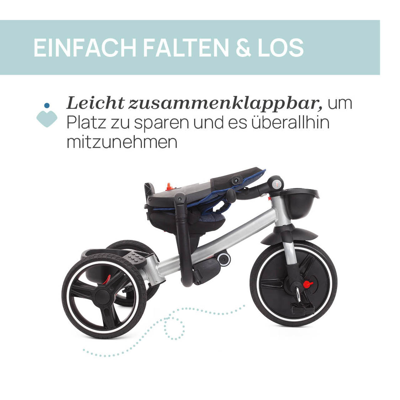 4in1 mitwachsendes Dreirad null - 2