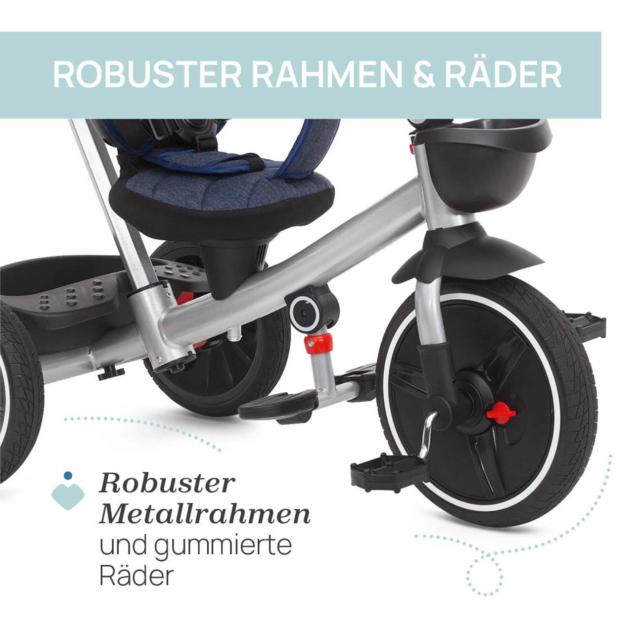 4in1 mitwachsendes Dreirad null - 4