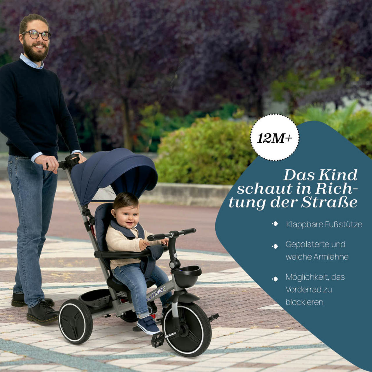 4in1 MITWACHSENDES DREIRAD null - 4