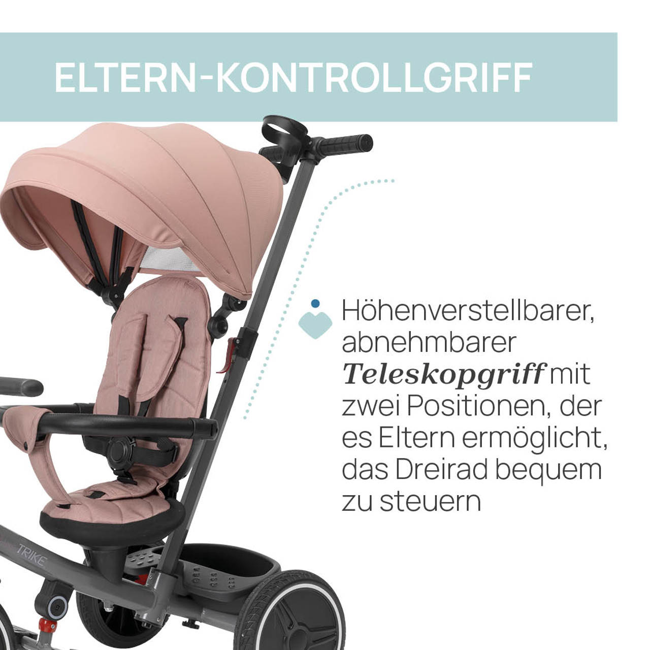 4in1 Mitwachsendes Dreirad null - 3