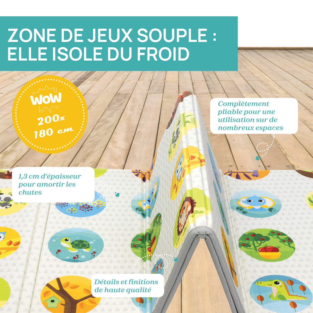 Tapis de jeu Maxi 2 en 1 image number 10