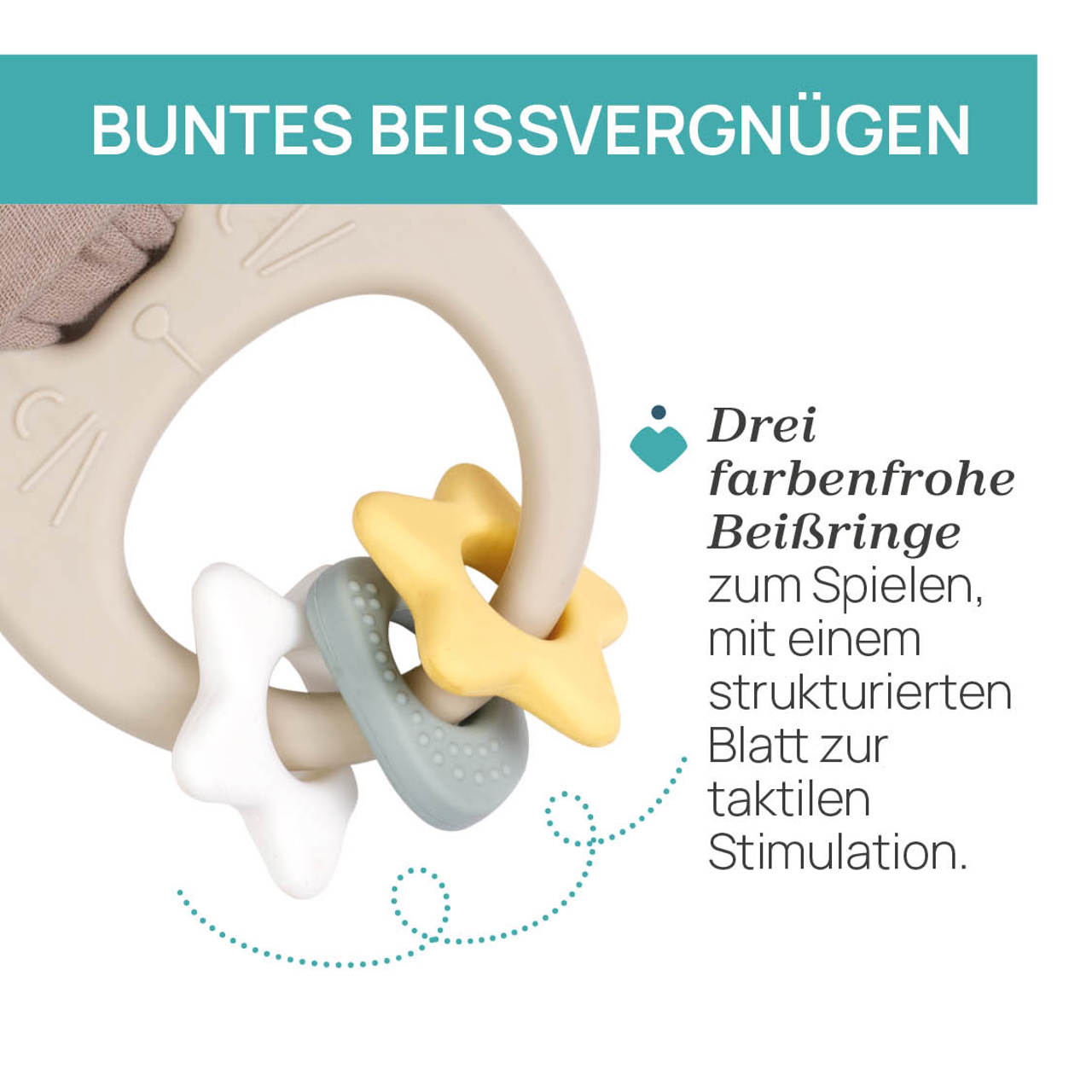 Sanfter Bei&szlig;ring Hase null - 2