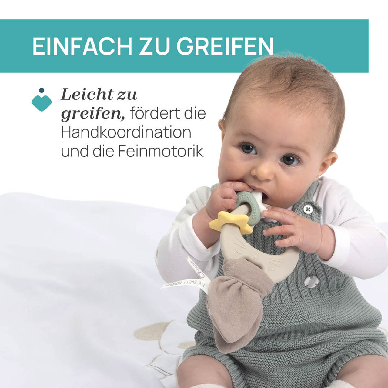 Sanfter Bei&szlig;ring Hase null - 4