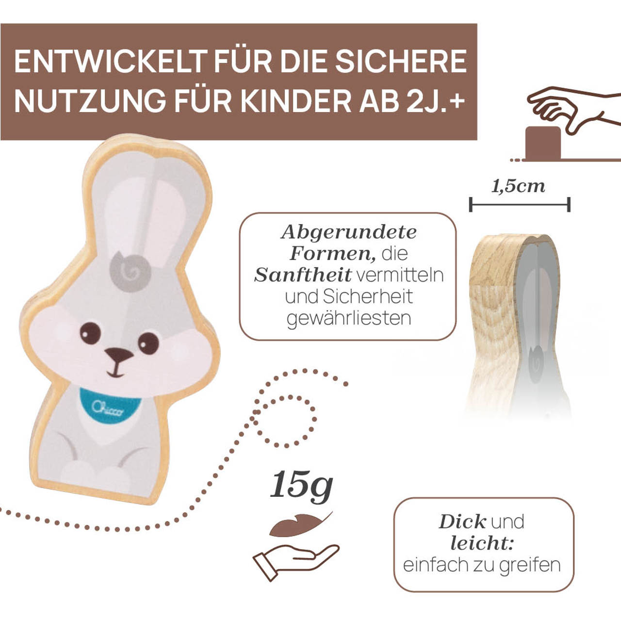 SET: 2 HASEN - PAPA - MY WOOD FRIENDS null - 2