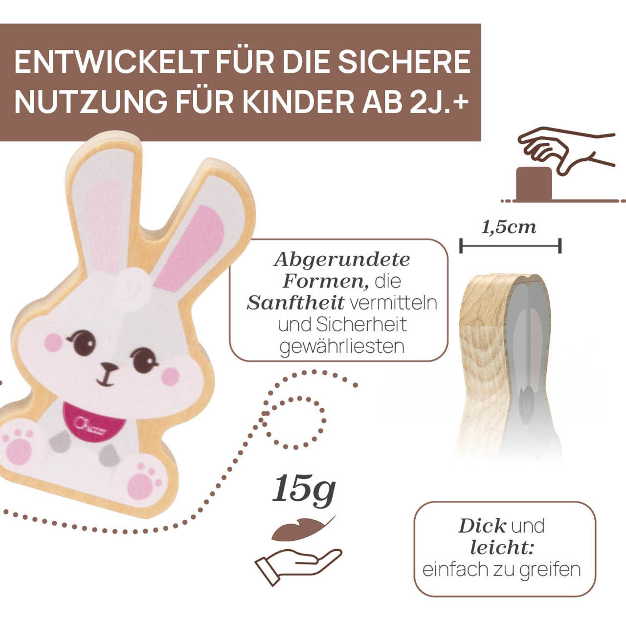 SET: 2 HASEN - MAMA- MY WOOD FRIENDS null - 2