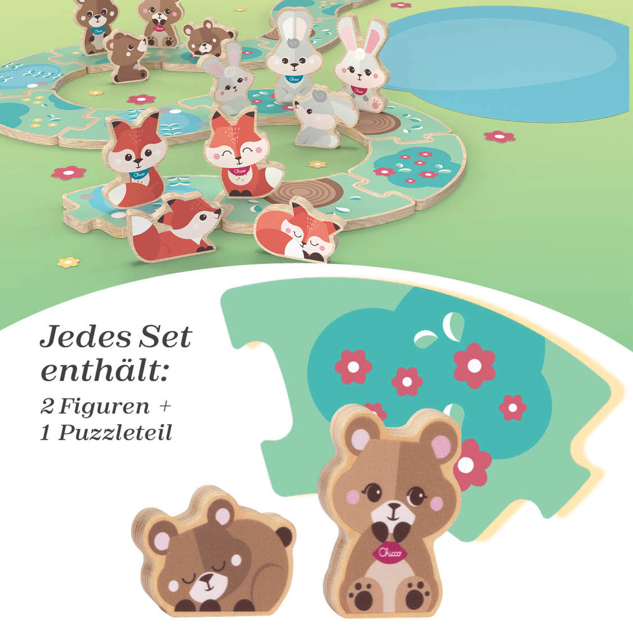 SET: 2 BÄREN- MAMA - MY WOOD FRIENDS null - 1