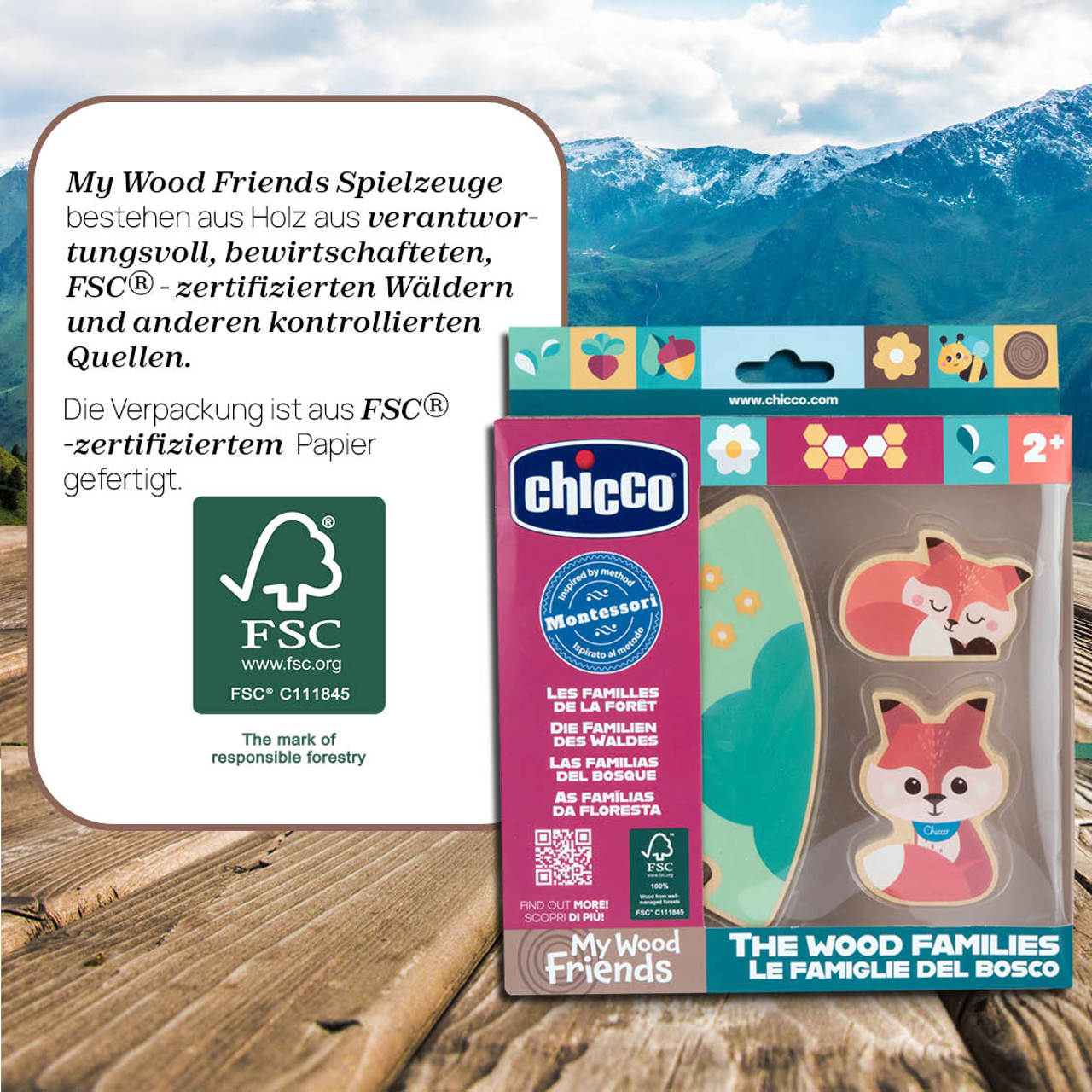 SET: 2 FÜCHSE - PAPA - MY WOOD FRIENDS null - 6