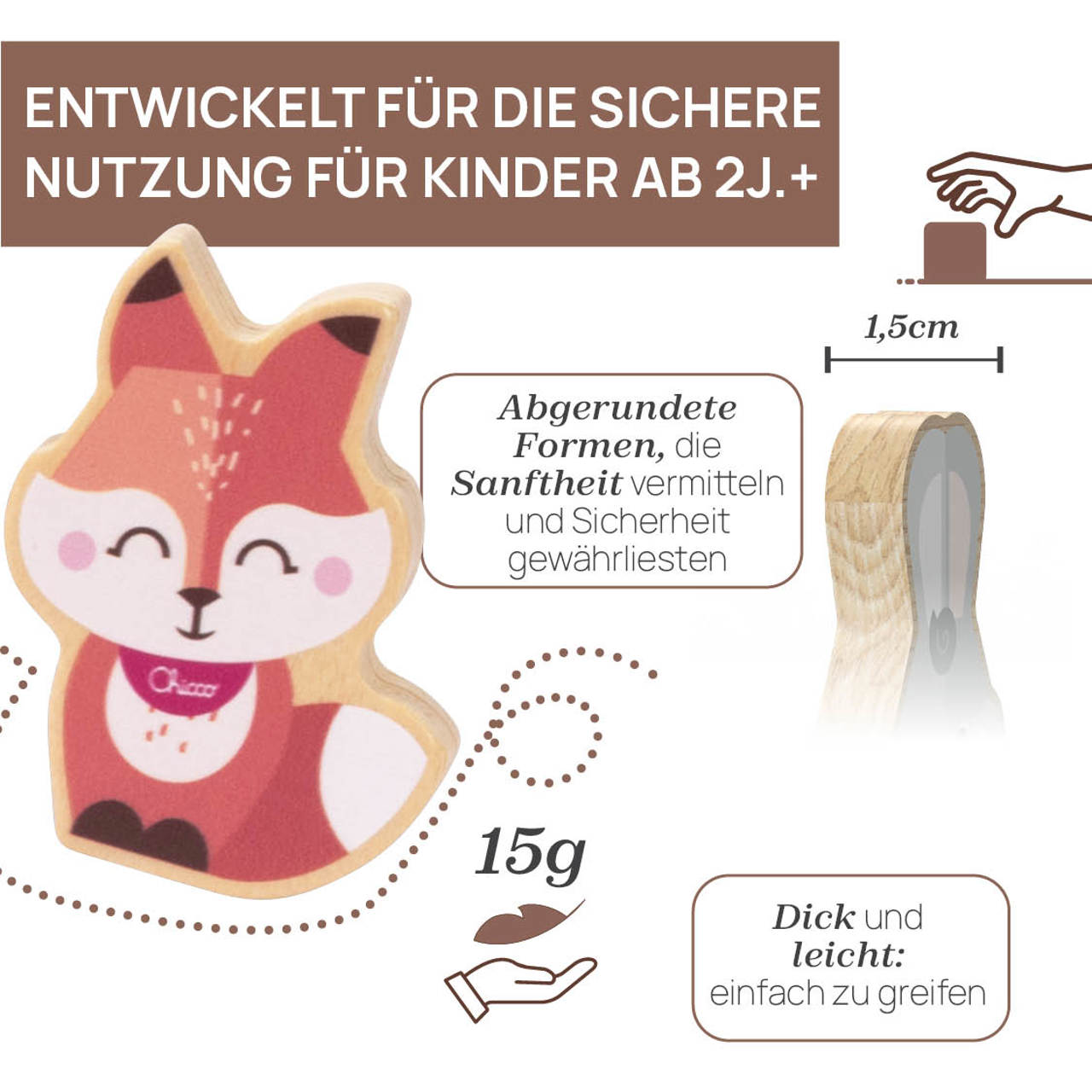 SET: 2 FÜCHSE - MAMA - MY WOOD FRIENDS null - 2