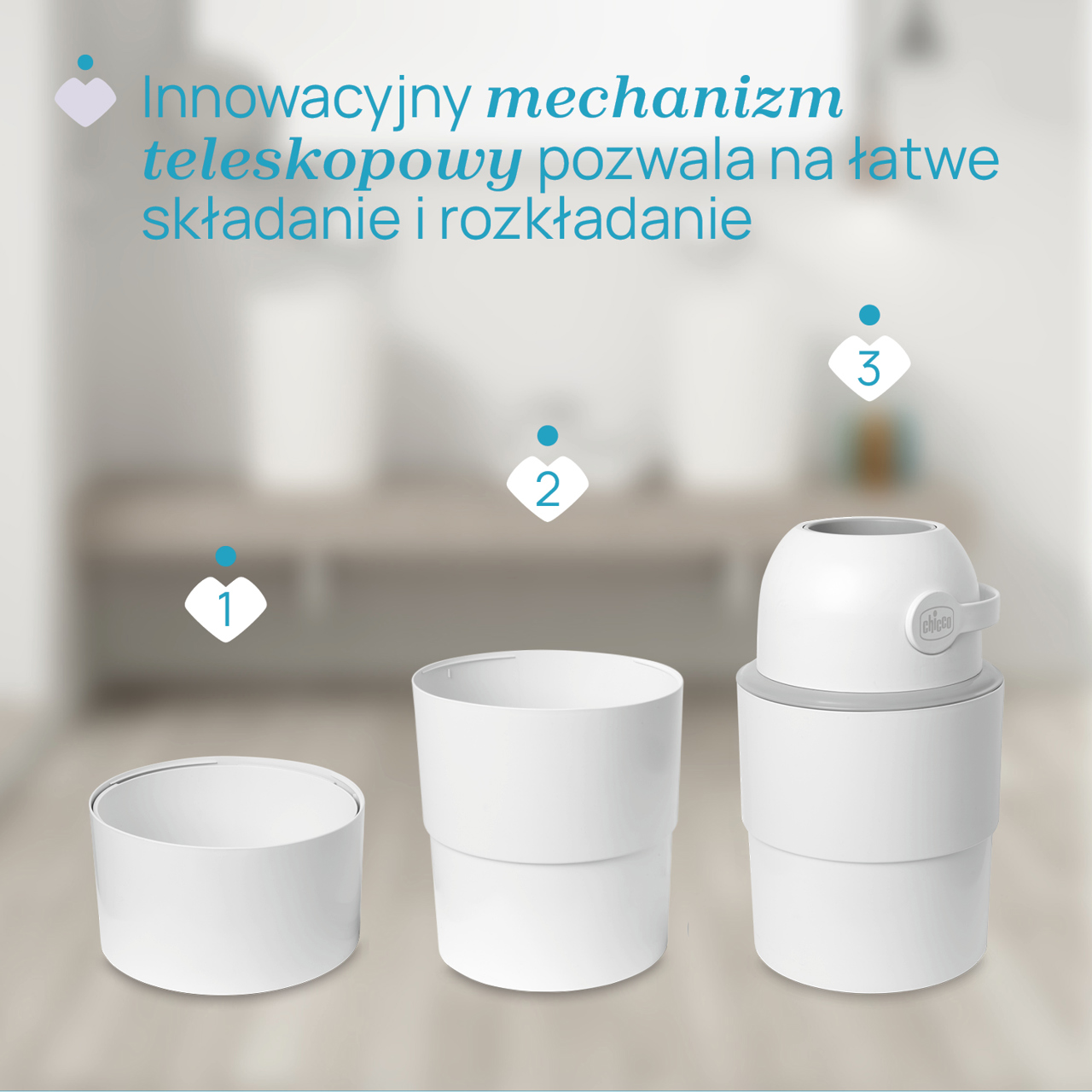 TELESKOPOWY KOSZ NA PIELUCHY  null - 4