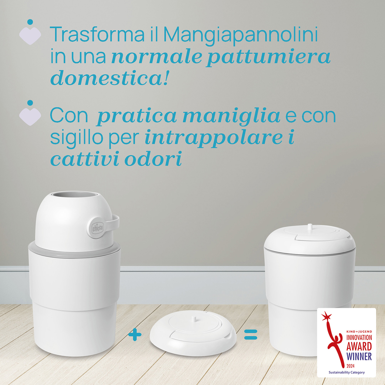 Coperchio per pattumiera telescopia null - 2