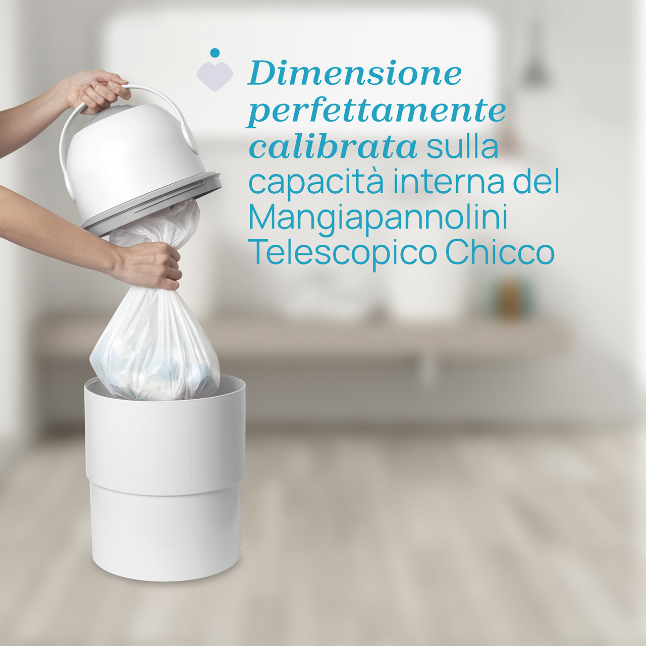 Sacchetti per mangiapannolini telescopico null - 3